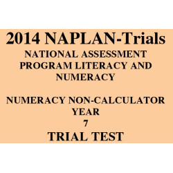 2014 Y7 Numeracy Non-Calculator